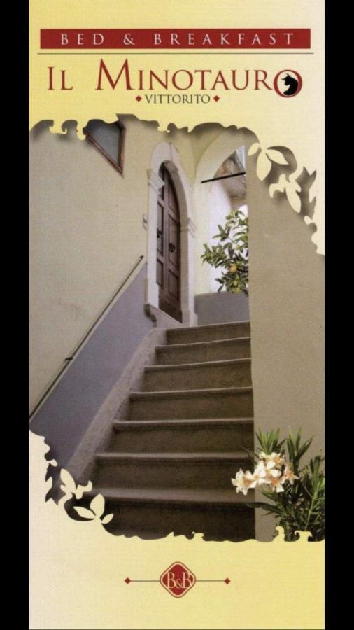 Il Minotauro B&B A 5 Minuti Da Popoli Vittorito Exterior photo